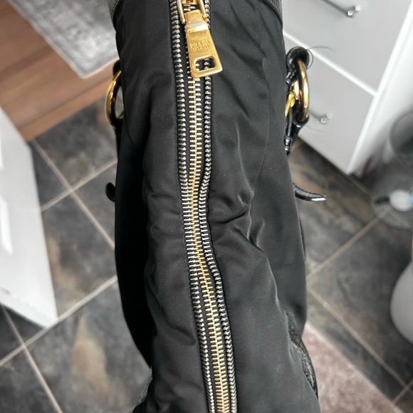 Prada Black Nylon Tote Bag - Picture 5 of 9